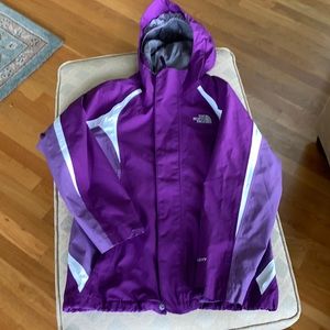 North Face jacket, Hyvent, girls 10-12. Lightweight.